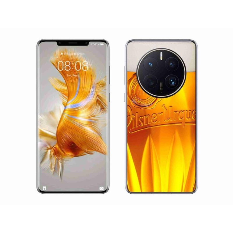Gelový kryt mmCase na mobil Huawei Mate 50 Pro - pivo