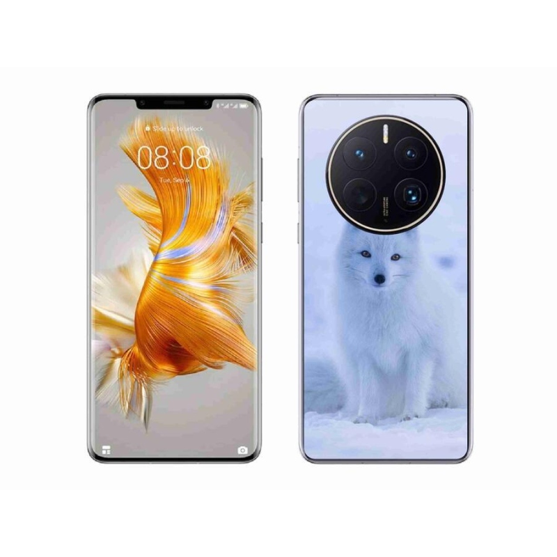 Gelový kryt mmCase na mobil Huawei Mate 50 Pro - polární liška