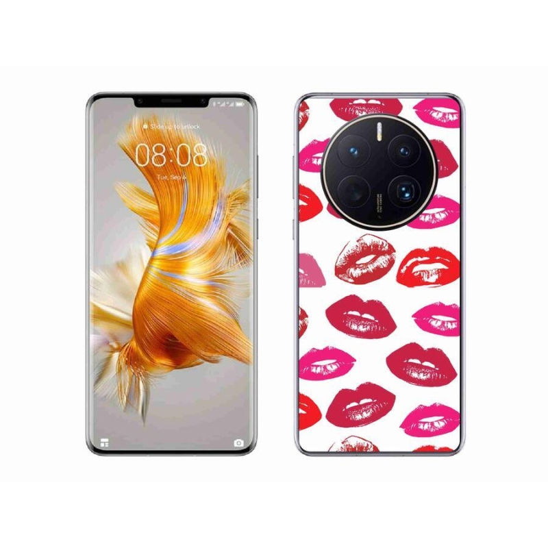 Gelový kryt mmCase na mobil Huawei Mate 50 Pro - rty