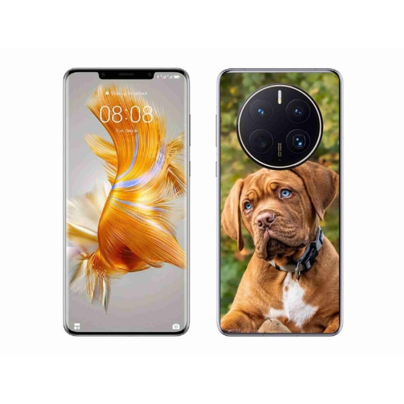 Gelový kryt mmCase na mobil Huawei Mate 50 Pro - štěně