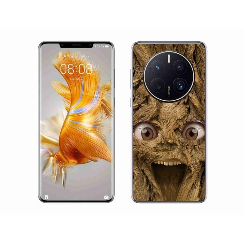 Gelový kryt mmCase na mobil Huawei Mate 50 Pro - veselý strom s očima