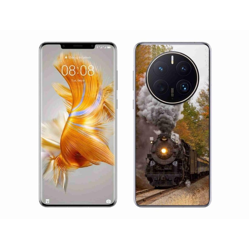 Gelový kryt mmCase na mobil Huawei Mate 50 Pro - vlak 1