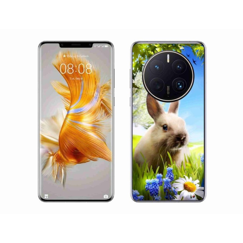 Gelový kryt mmCase na mobil Huawei Mate 50 Pro - zajíček