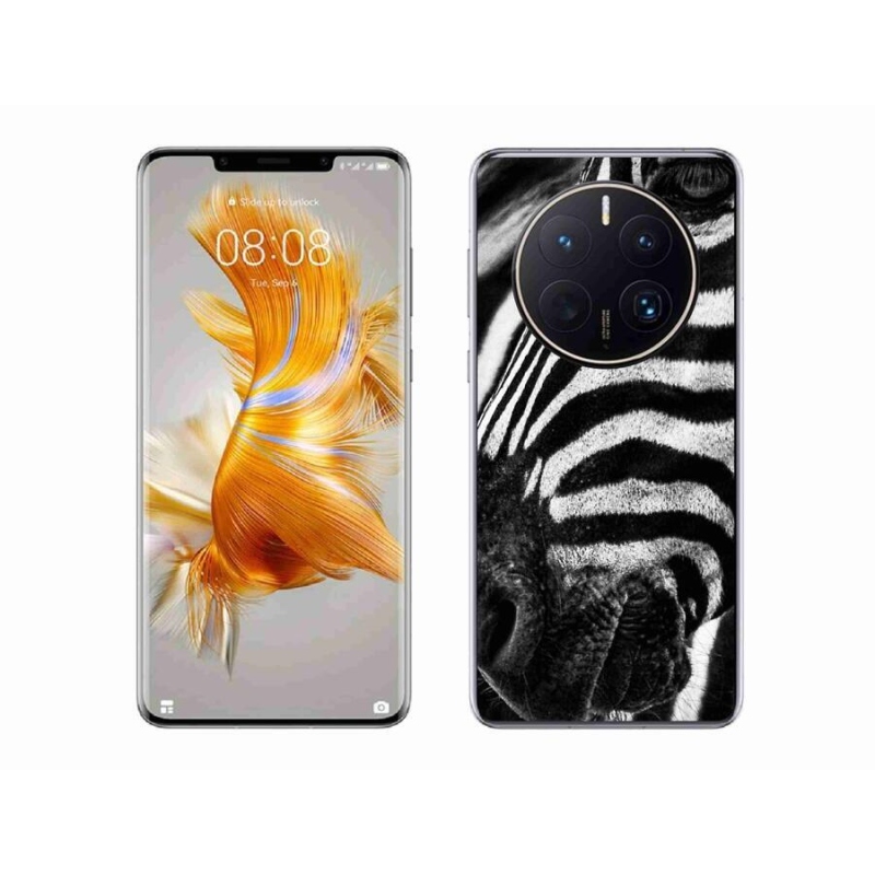 Gelový kryt mmCase na mobil Huawei Mate 50 Pro - zebra