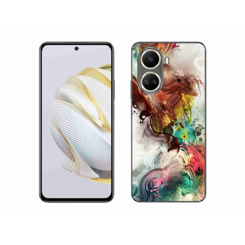 Gelový kryt mmCase na mobil Huawei Nova 10 SE - abstrakt 1