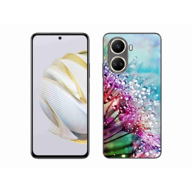 Gelový kryt mmCase na mobil Huawei Nova 10 SE - barevné květy