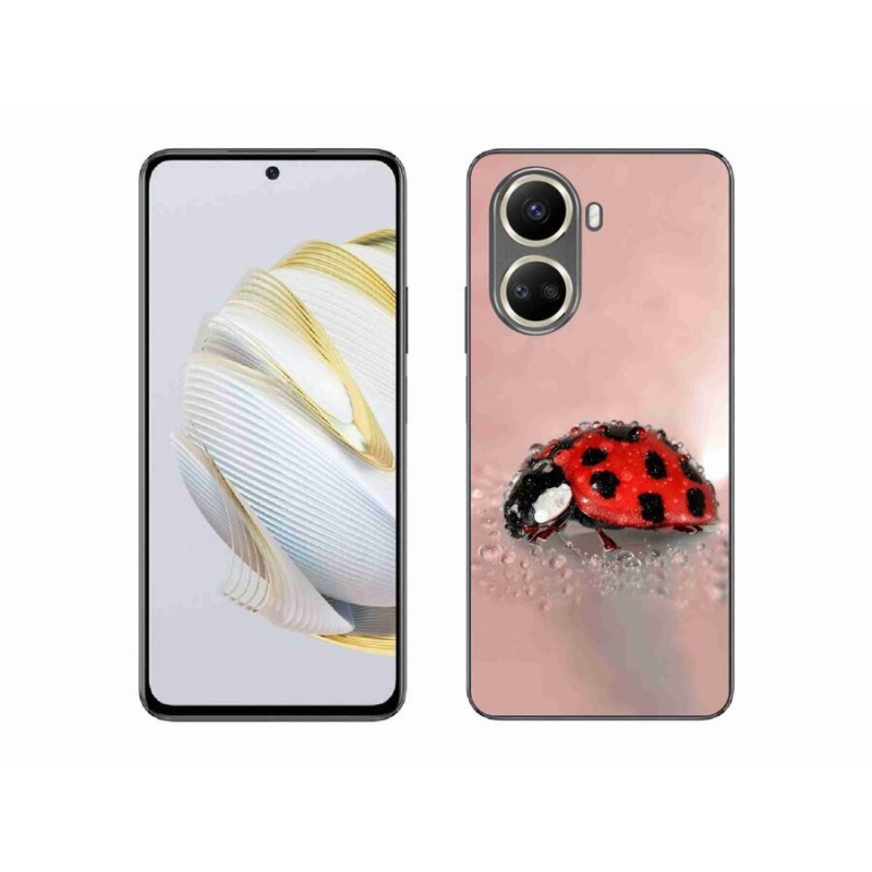 Gelový kryt mmCase na mobil Huawei Nova 10 SE - beruška