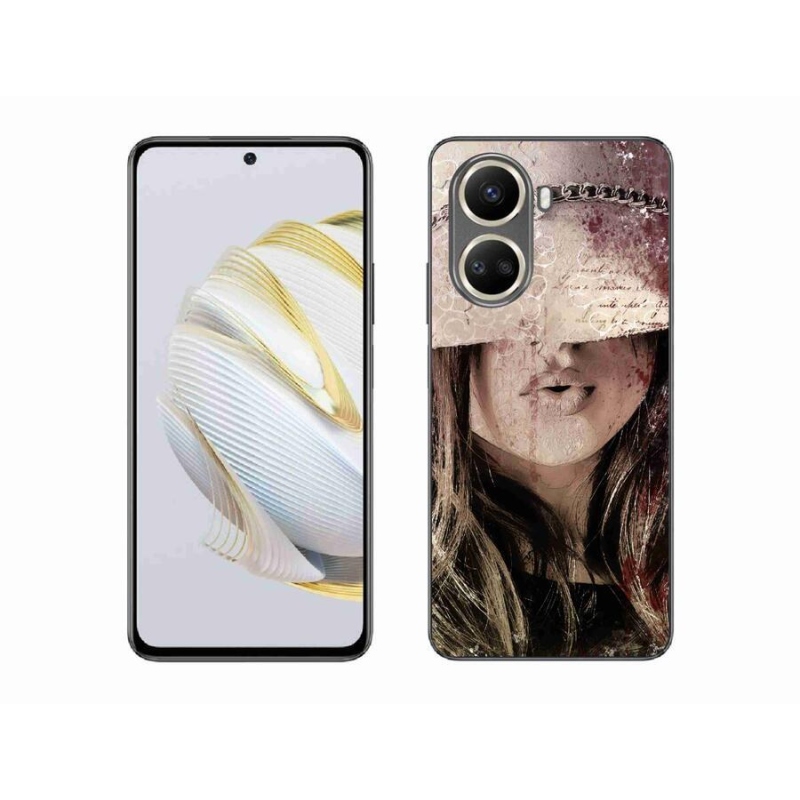 Gelový kryt mmCase na mobil Huawei Nova 10 SE - dívka