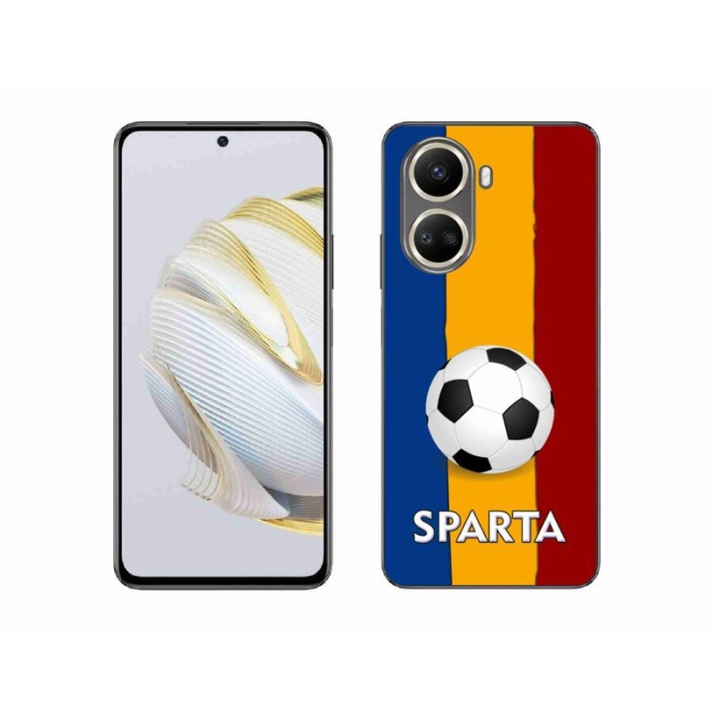 Gelový kryt mmCase na mobil Huawei Nova 10 SE - fotbal 1