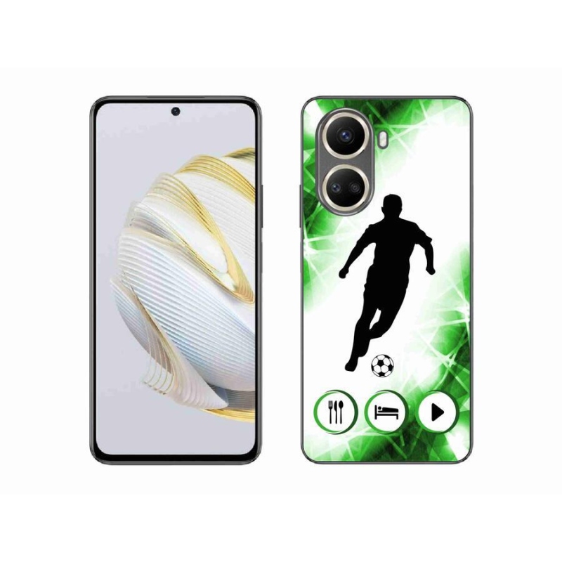 Gelový kryt mmCase na mobil Huawei Nova 10 SE - fotbalista