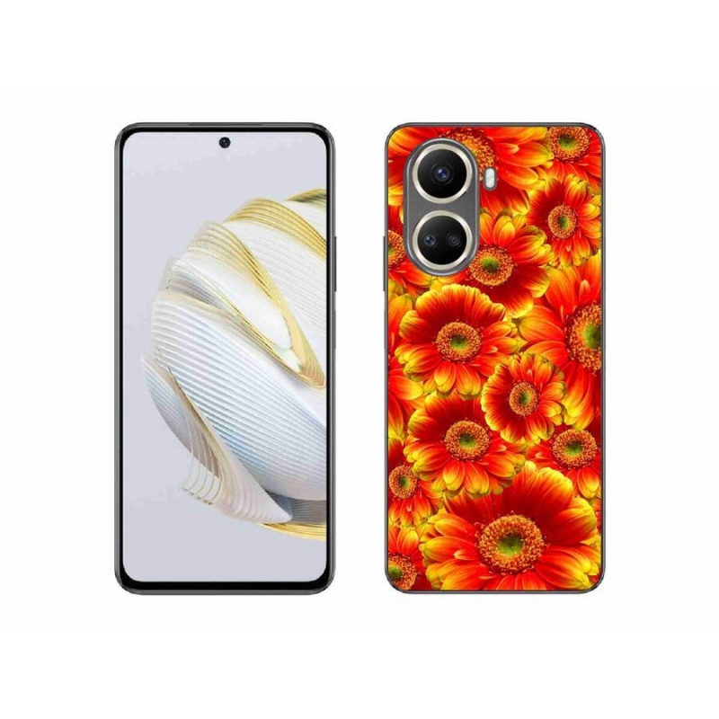 Gelový kryt mmCase na mobil Huawei Nova 10 SE - gerbera 1