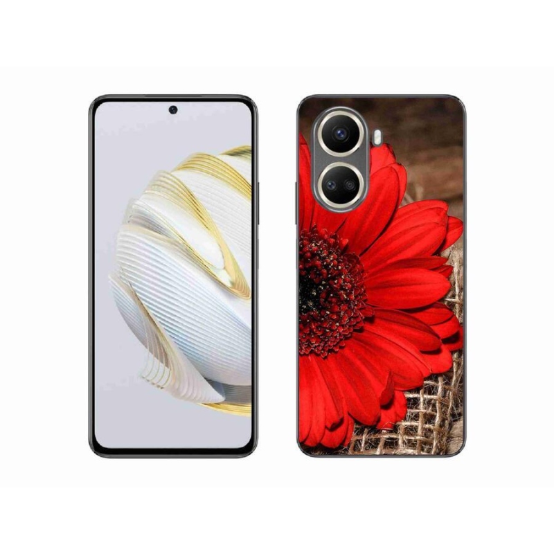 Gelový kryt mmCase na mobil Huawei Nova 10 SE - gerbera