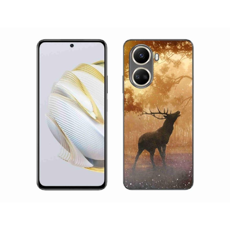 Gelový kryt mmCase na mobil Huawei Nova 10 SE - jelen v říji