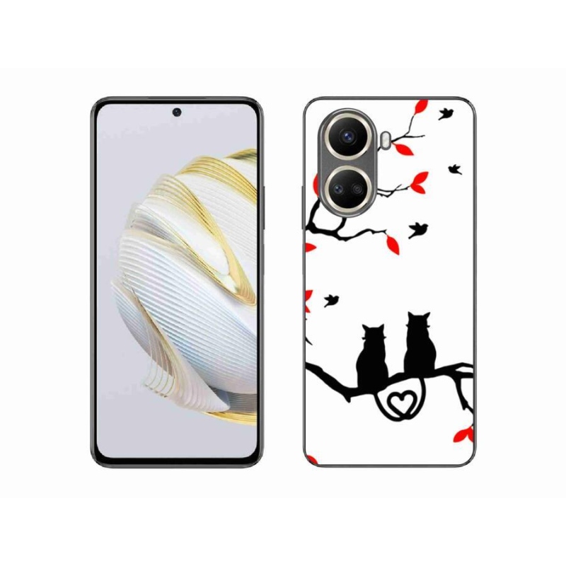 Gelový kryt mmCase na mobil Huawei Nova 10 SE - kočičí láska