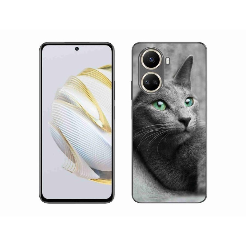 Gelový kryt mmCase na mobil Huawei Nova 10 SE - kočka 2