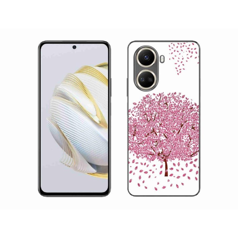 Gelový kryt mmCase na mobil Huawei Nova 10 SE - kreslený strom s listy