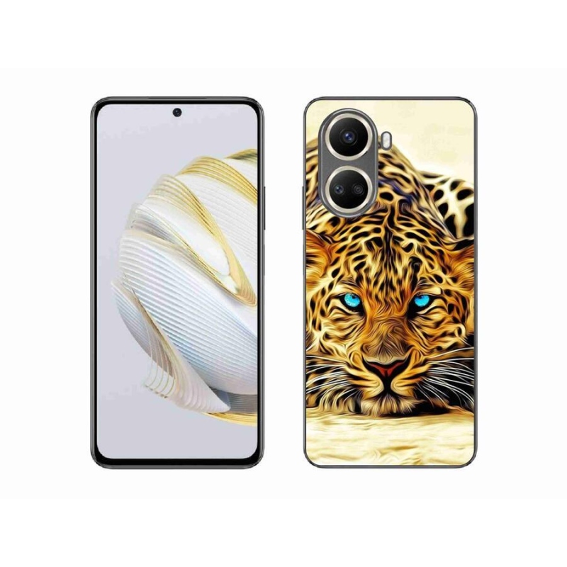 Gelový kryt mmCase na mobil Huawei Nova 10 SE - kreslený tygr