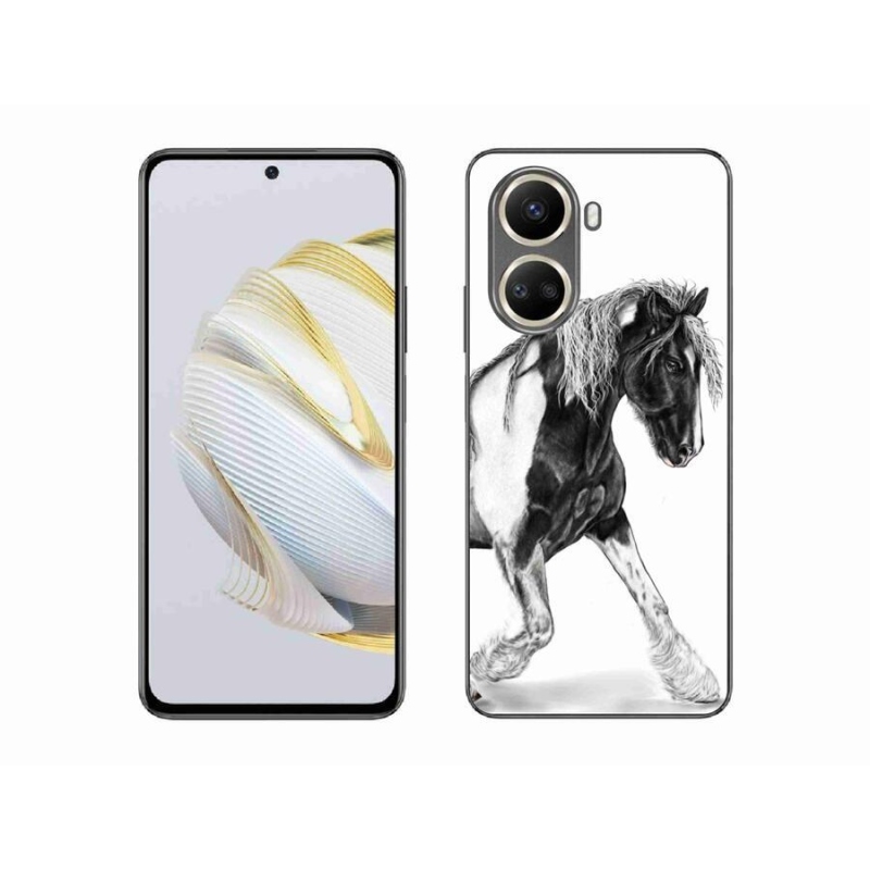 Gelový kryt mmCase na mobil Huawei Nova 10 SE - kůň