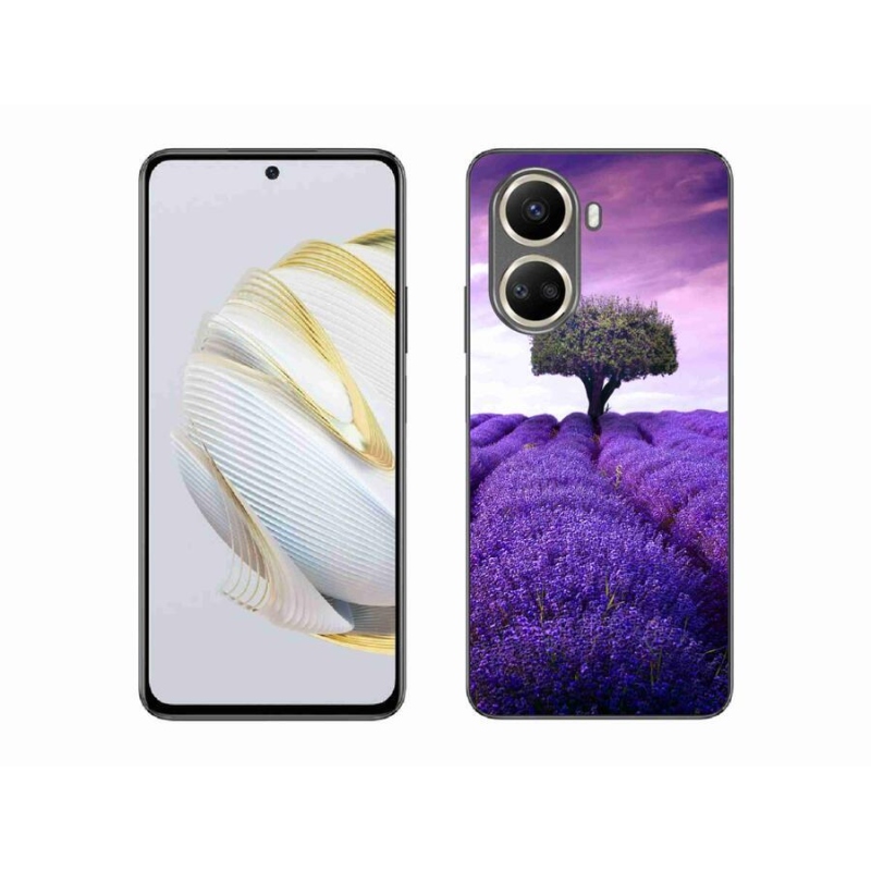 Gelový kryt mmCase na mobil Huawei Nova 10 SE - levandulová louka