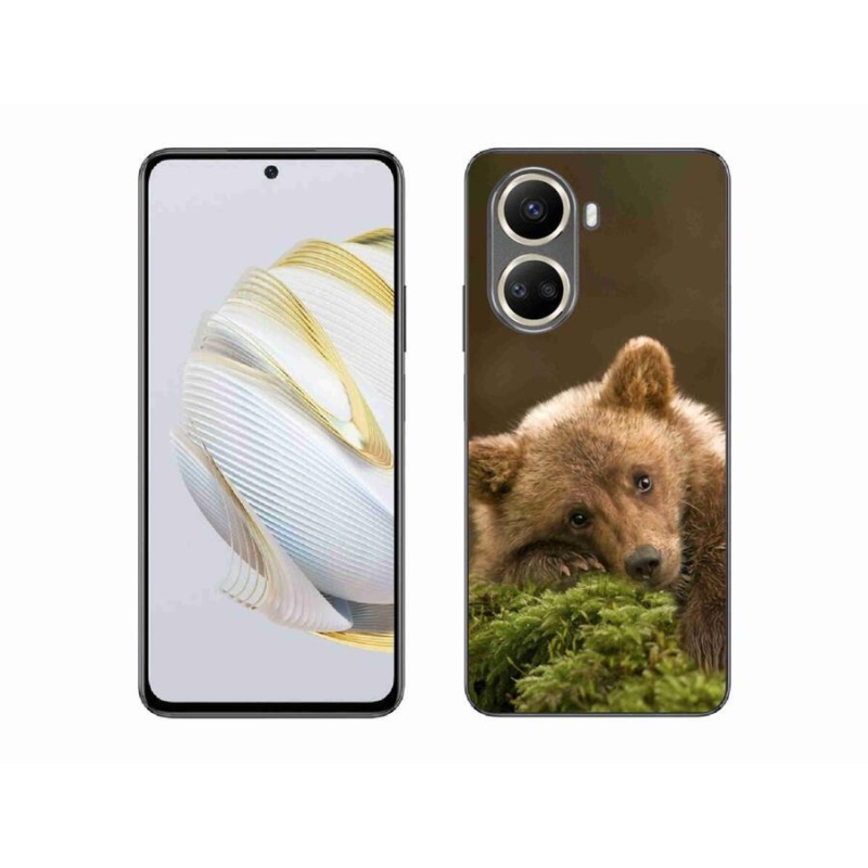 Gelový kryt mmCase na mobil Huawei Nova 10 SE - medvěd