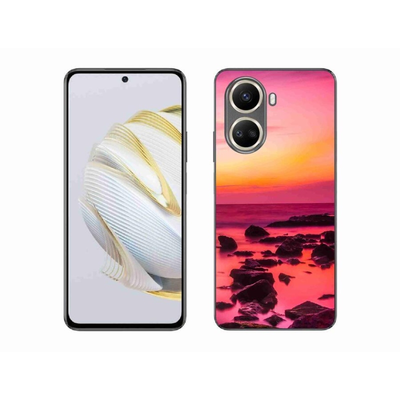 Gelový kryt mmCase na mobil Huawei Nova 10 SE - moře a záře