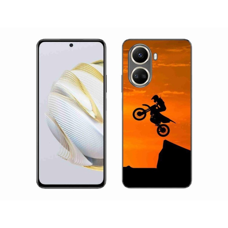 Gelový kryt mmCase na mobil Huawei Nova 10 SE - motocross