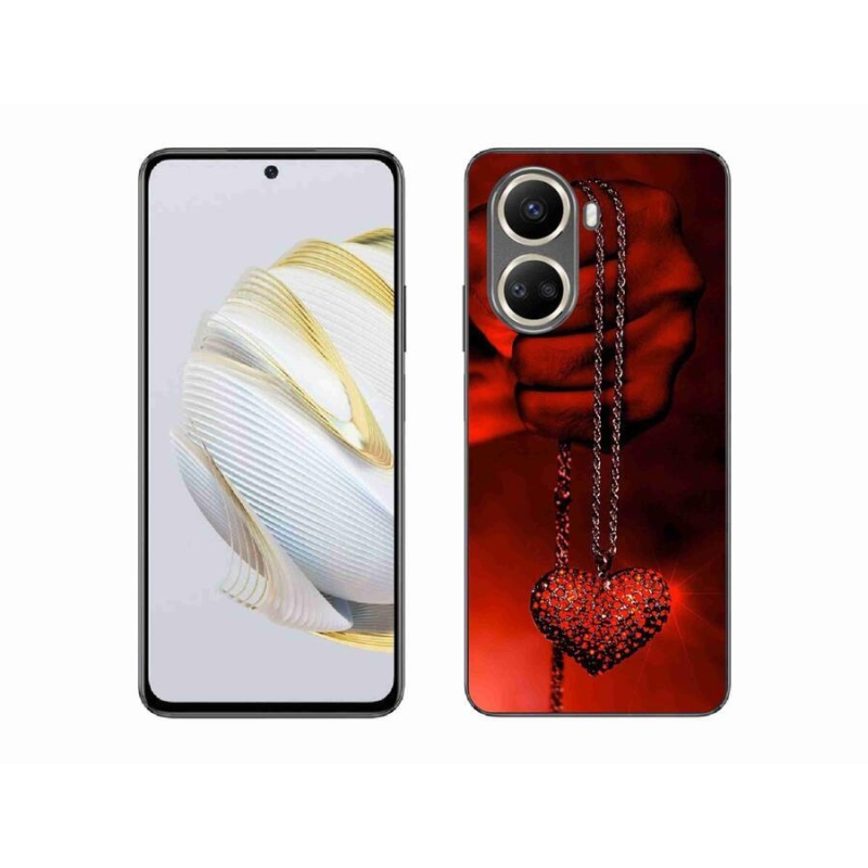 Gelový kryt mmCase na mobil Huawei Nova 10 SE - náhrdelník