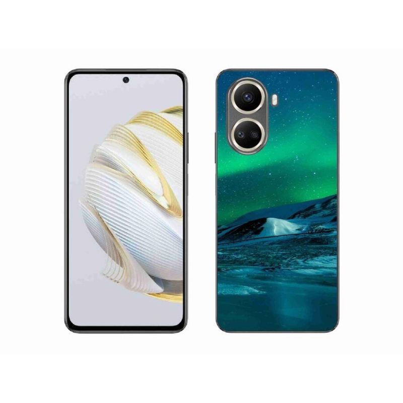 Gelový kryt mmCase na mobil Huawei Nova 10 SE - polární záře