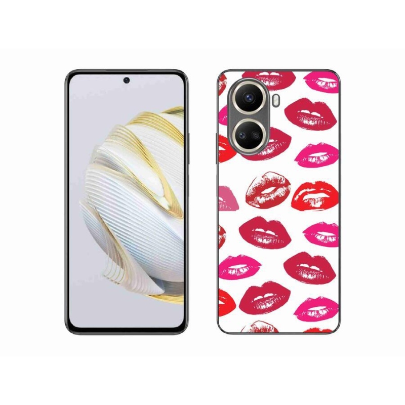 Gelový kryt mmCase na mobil Huawei Nova 10 SE - rty