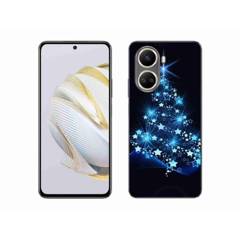 Gelový kryt mmCase na mobil Huawei Nova 10 SE - vánoční stromek