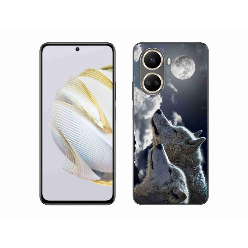 Gelový kryt mmCase na mobil Huawei Nova 10 SE - vlci