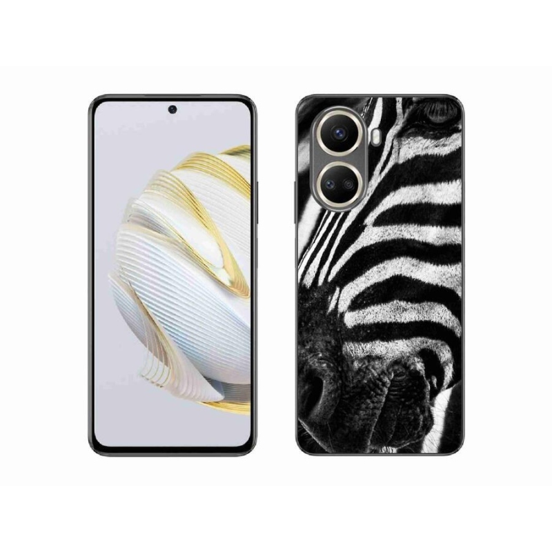 Gelový kryt mmCase na mobil Huawei Nova 10 SE - zebra