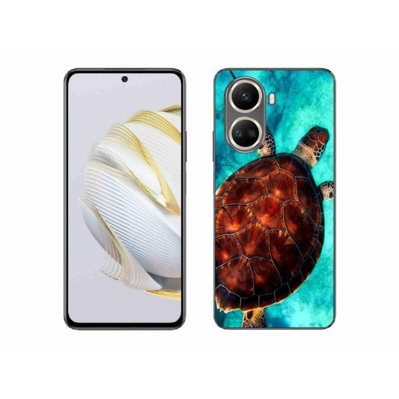 Gelový kryt mmCase na mobil Huawei Nova 10 SE - želva