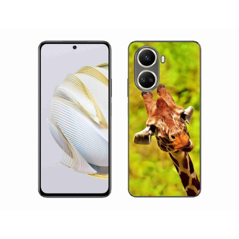 Gelový kryt mmCase na mobil Huawei Nova 10 SE - žirafa