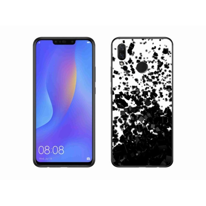Gelový kryt mmCase na mobil Huawei Nova 3 - abstraktní vzor 1
