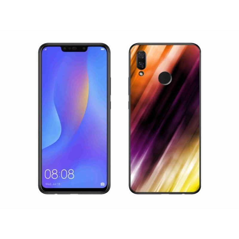 Gelový kryt mmCase na mobil Huawei Nova 3 - abstraktní vzor 5