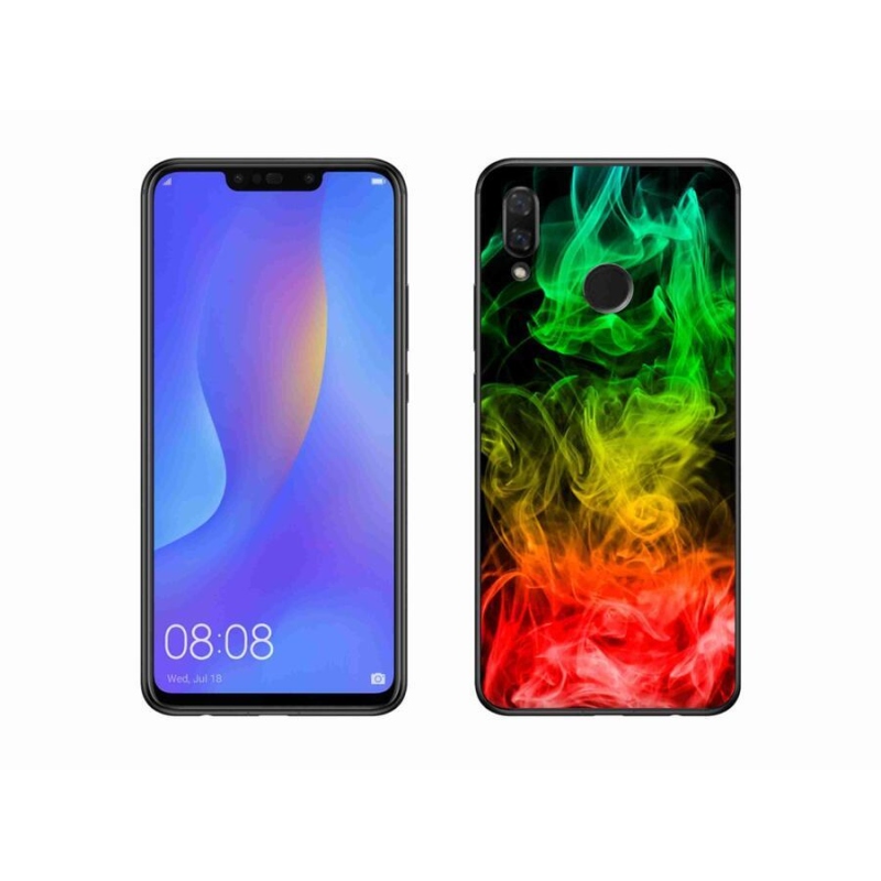 Gelový kryt mmCase na mobil Huawei Nova 3 - abstraktní vzor 7