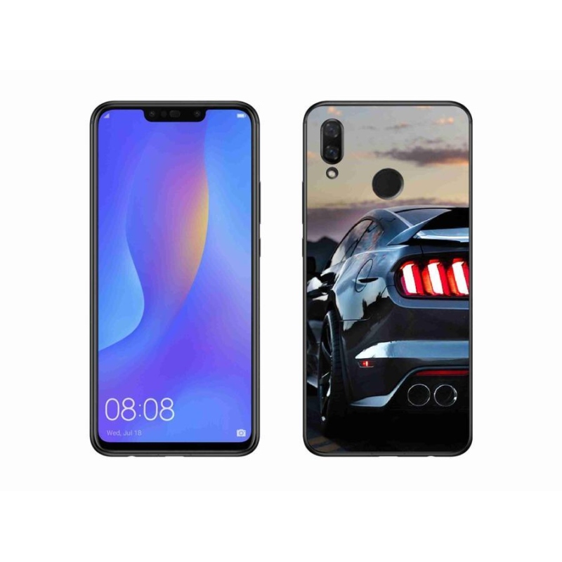 Gelový kryt mmCase na mobil Huawei Nova 3 - auto 7