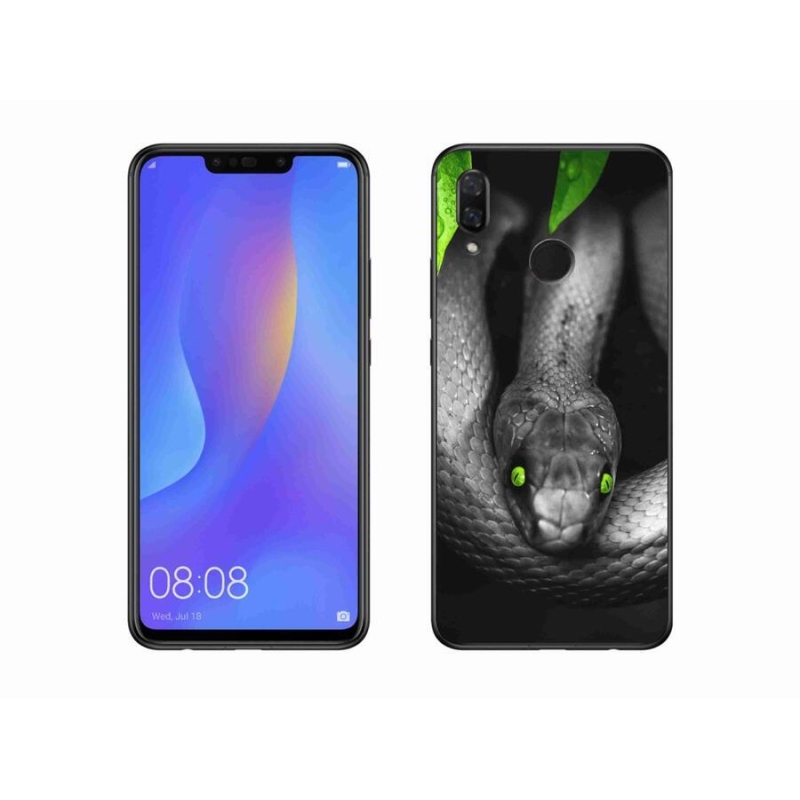 Gelový kryt mmCase na mobil Huawei Nova 3 - had