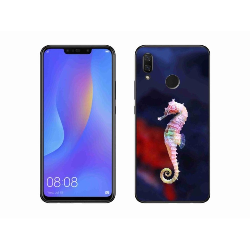 Gelový kryt mmCase na mobil Huawei Nova 3 - mořský koník