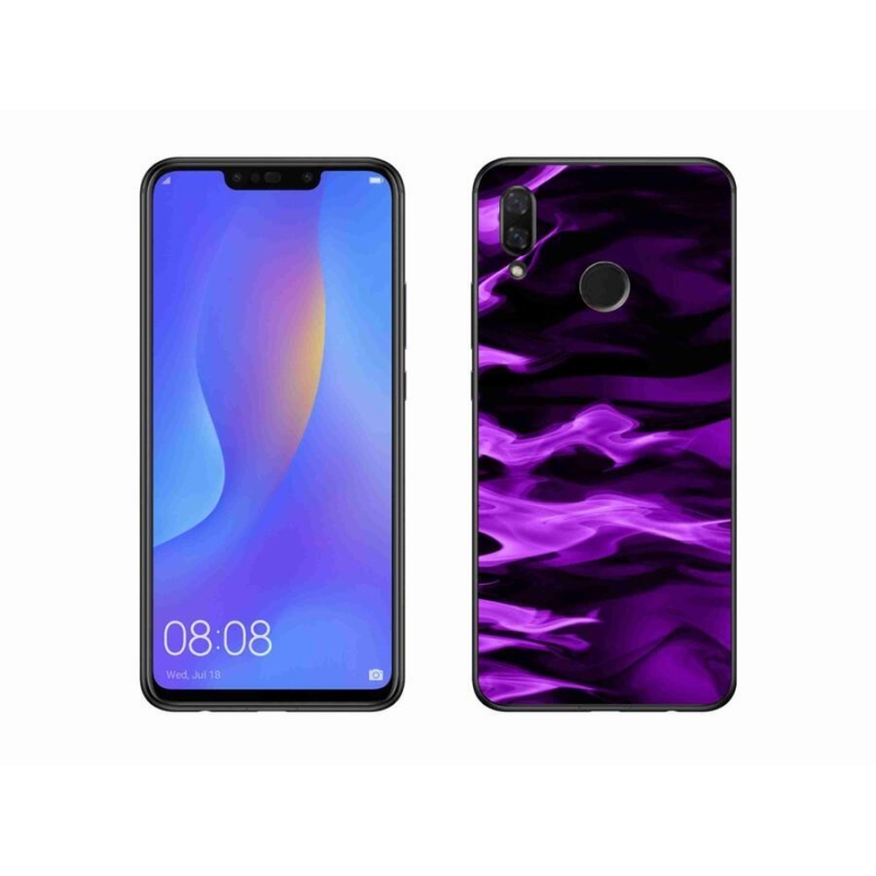 Gelový kryt mmCase na mobil Huawei Nova 3i - abstraktní vzor 9