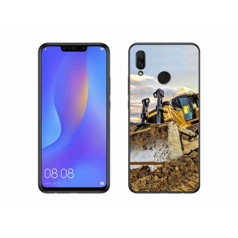 Gelový kryt mmCase na mobil Huawei Nova 3i - bagr