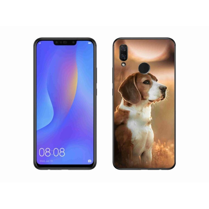 Gelový kryt mmCase na mobil Huawei Nova 3i - bígl