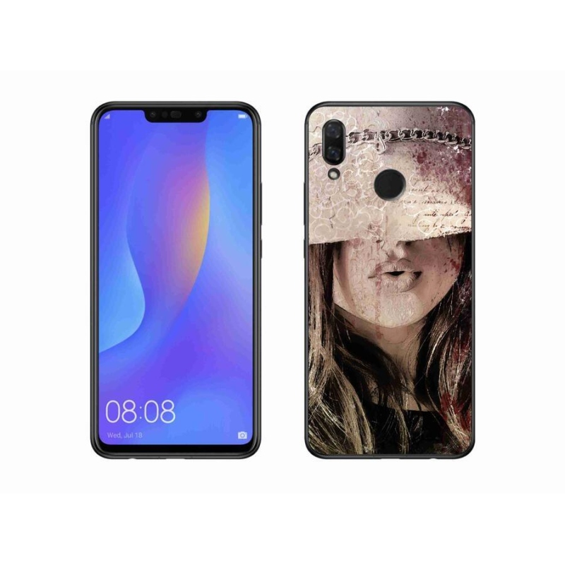 Gelový kryt mmCase na mobil Huawei Nova 3i - dívka