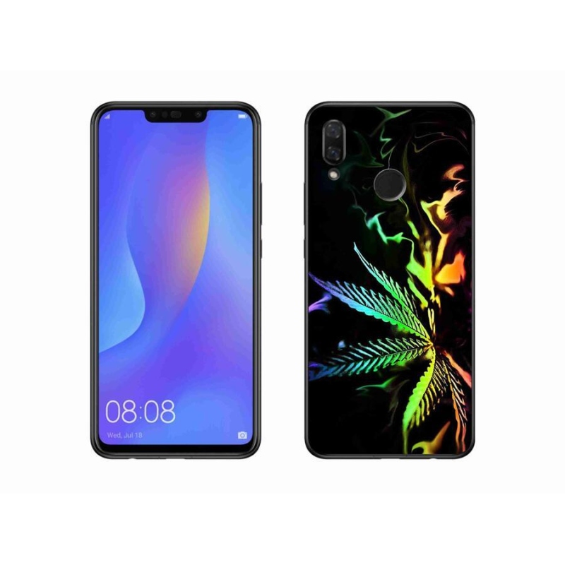 Gelový kryt mmCase na mobil Huawei Nova 3i - konopí 2