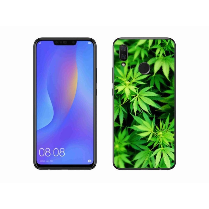 Gelový kryt mmCase na mobil Huawei Nova 3i - konopí 3