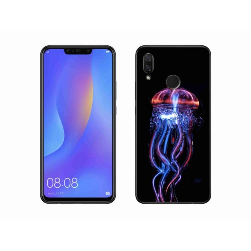 Gelový kryt mmCase na mobil Huawei Nova 3i - medúza