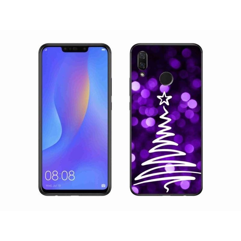 Gelový kryt mmCase na mobil Huawei Nova 3i - stromek