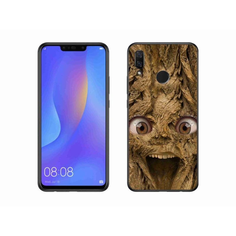 Gelový kryt mmCase na mobil Huawei Nova 3i - veselý strom s očima