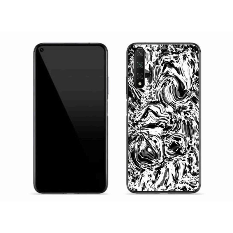 Gelový kryt mmCase na mobil Huawei Nova 5T - abstrakt 4